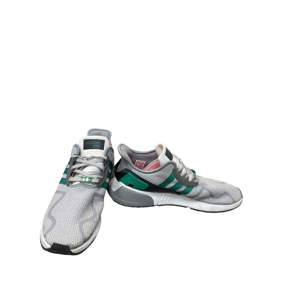 Adidas EQT Support mens Mid Gray green black sneakers sz 13 SKU 9366